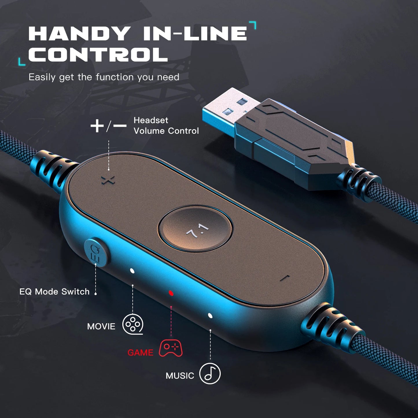 Dynamic RGB Gaming Headset