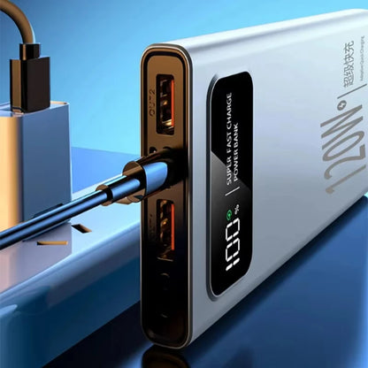 120W 200000mAh Power Bank – Super Fast Charging