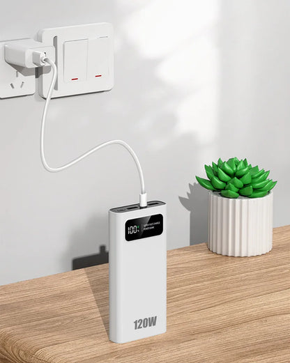 120W 200000mAh Power Bank – Super Fast Charging