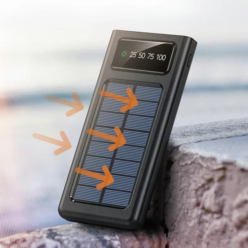 200000mAh Solar Power Bank