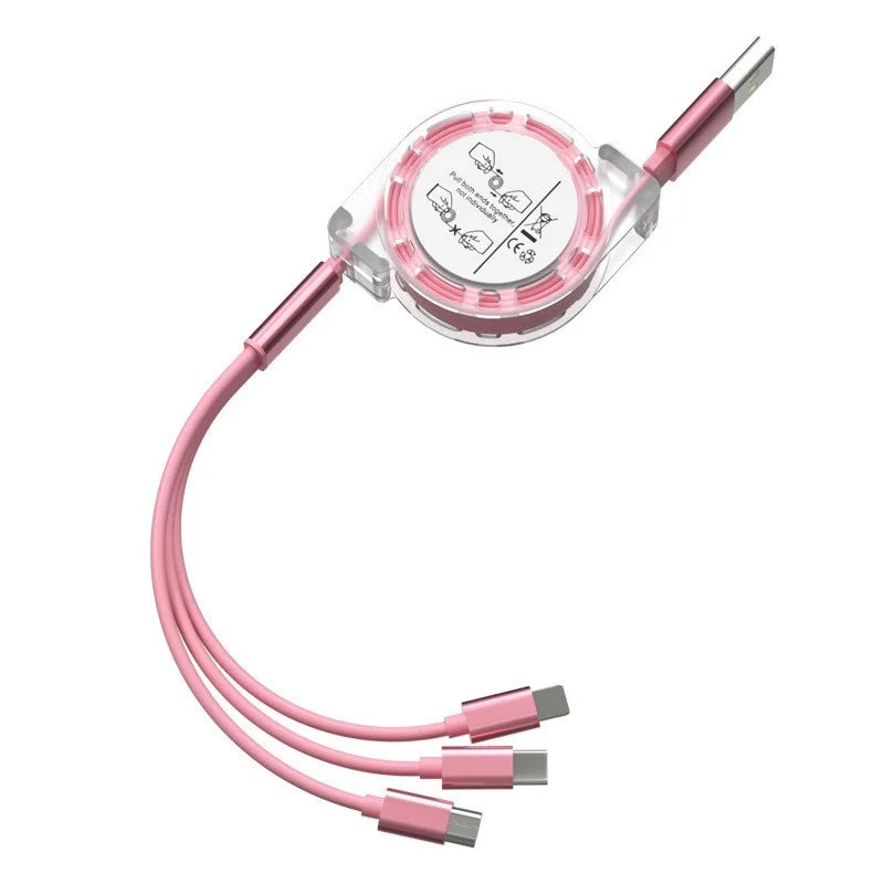 ⚡ 3-in-1  Fast Charging Cable